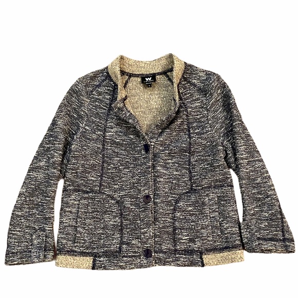 W by Worth Sweaters - W by WORTH Tweed Sweater/Jacket